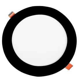   12w beépített LED vékony modul kerek, 3CCT, fekete, 840 lm, Optonica, 12923