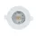 LED mélysugárzó, felületi/beépített - kerek, CCT/választható teljesítményű, 7W, 560 lm, Optonica, 13201