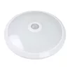 LED mennyezeti lámpa 120° pir érzékelővel, 18W, 6000K, hideg fehér, 1260 lm, fehér, Optonica, 2804