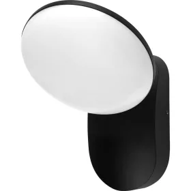   LED fali lámpa alumínium 12w fekete IP54, 2700K, meleg fehér, 1200 lm, Optonica, 7414