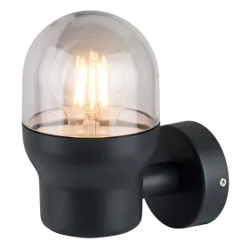   Fali lámpa alumínium ip44 1xе27 fekete, E27, Optonica, 7564