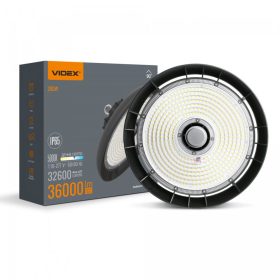   VIDEX HB01 LED csarnokvilágító 200W 5000K 36000Lm 220V Fekete