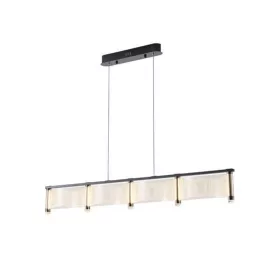   ARTE ILLUMINA FIRENZE Függesztett lámpatest beépített LED ACRYLIC 4Χ15W 1500 X175 X145mm FRENCH GOLD, Eurolamp, 997633