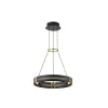 ARTE ILLUMINA LUIS Függesztett lámpatest beépített LED 21W 420X1200mm Fekete, Eurolamp, 997709
