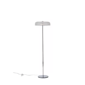   ARTE ILLUMINA PERFORATO Állólámpa Acél CHROME LED 10W Φ350x1350mm, Eurolamp, 997818