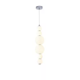   ARTE ILLUMINA BLOSSOM Függesztett lámpatest fehér üveggel 22W Φ175x2290mm0, Eurolamp, 997519