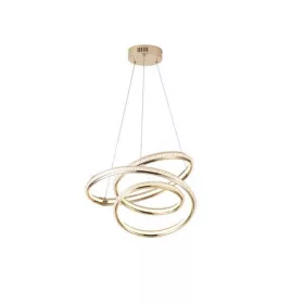   ARTE ILLUMINA SATURN Függesztett lámpatest beépített LED 40W 3000Κ L50 GOLD, Eurolamp, 997874