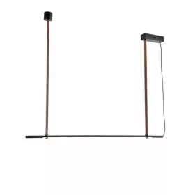   ARTE ILLUMINA LINEA Függesztett lámpatest beépített LED 21W 1400X60X1200mm Fekete, Eurolamp, 997704