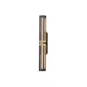   ARTE ILLUMINA LUIS Falilámpa LED 13W 600X100mm Fekete - GOLD, Eurolamp, 997708