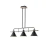 ARTE ILLUMINA CONO Függesztett lámpatest 3XE27 780X180X865mm Fa & Fém, Eurolamp, 997593