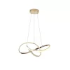 ARTE ILLUMINA SATURN Függesztett lámpatest beépített LED 30W 3000Κ L60 GOLD, Eurolamp, 997872