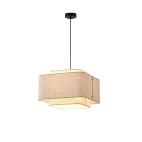  ARTE ILLUMINA URBAN Függesztett lámpatest 1XΕ27 MAX 60W Φ400Χ1090mm Bézs, Eurolamp, 997958