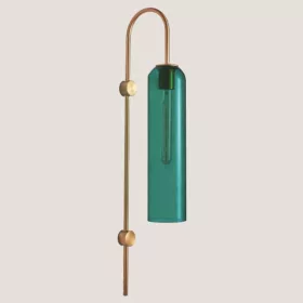   ARTE ILLUMINA CALLIOPE Fali kar MOUNTED E27 10X70 Zöld - GOLD, Eurolamp, 997528