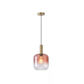   ARTE ILLUMINA TOPAZ Függesztett lámpatest Üveg Borostyán 1XΕ27 40W 200X210mmX160cm, Eurolamp, 997940