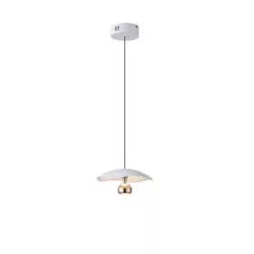   ARTE ILLUMINA ENIGMA Függesztett lámpatest beépített LED 8W 3000Κ Φ230mm GOLD, Eurolamp, 997622