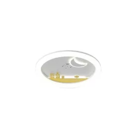   ARTE ILLUMINA MOON Mennyezeti Lámpatest beépített LED 60W Φ60 3CCT 480x65mm Fehér- sárga, Eurolamp, 997764