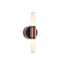   ARTE ILLUMINA VELAS Falilámpa beépített LEDt LED 6W Φ80X240mm Fekete - GOLD, Eurolamp, 997962
