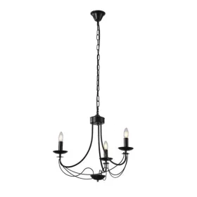   ARTE ILLUMINA KRISTALLO Függesztett lámpatest 3XE14 MAX 40W 470X600mm, Eurolamp, 997685
