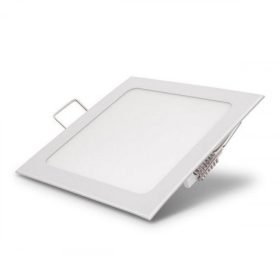   LED panel , 3W , süllyesztett , négyzet , természetes fehér , Optonica