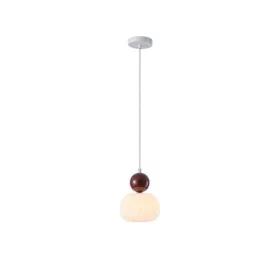  ARTE ILLUMINA AMETHYST Függesztett lámpatest G9 MAX 25W 60X1240mm Fehér-piros, Eurolamp, 997481