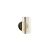 ARTE ILLUMINA SILK ACRYLIC Falilámpa beépített LED FRENCH GOLD Pontozott mintával 8W 3000K 175X10 X105mm, Eurolamp, 997894