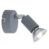 ARTE ILLUMINA VORRAS SPOT MOVABLE Fém szürke 1XGU10 70X105mm, Eurolamp, 997992