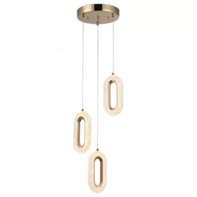   ARTE ILLUMINA Kriko 26W 2254Lm 3000K 310Χ1300mm ROZÉARANY függesztett lámpa, 220-240V, IP20, meleg fehér, 180°, Eurolamp, 923498