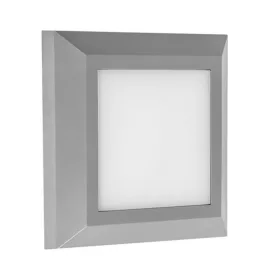   Fali LED SLIM lépcsővilágítás szürke 3W IP65 230V, Eurolamp, 810894