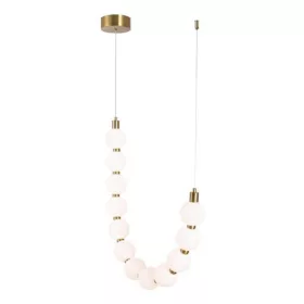   Trea FÉM LED 12W 858Lm 3000K 430X1890mm RÉZ-TEJFEHÉR ARTE ILLUMINA, 220-240V, IP20, meleg fehér, 120°, fehér/bronz, Eurolamp, 689018