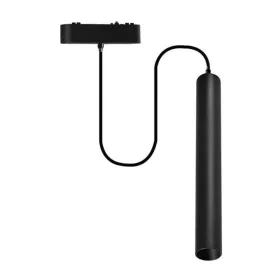   Eurolamp, Mágneses sínre szerelhető, függő, Ultra Slim lámpa fekete, 7W, 40V, 3CCT, IP20, 560lm, 463962