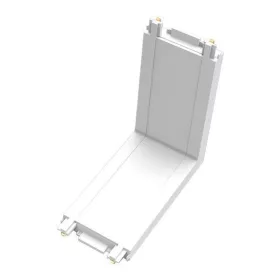   Eurolamp, Ultra Slim mágneses sínrendszerhez szerelhető szögletes típusú toldóidom, fehér, 830350