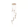 ARTE ILLUMINA COMO FÜGGŐLÁMPÁK AKRIL LED 60W 5400Lm 3000K 350X1830mm FRANCIA ARANY, 220-240V, IP20, meleg fehér, Eurolamp, 196957