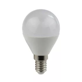  LED izzó kisgömb G45 7W Ε14 3000K 175-250V, meleg fehér, 630lm, Eurolamp, 737894