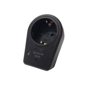   Túlfeszültségvédő fekete színben, 220-240V, 16A, 3680W, Eurolamp, 520870
