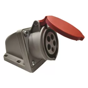   Ipari rögzíthető dugaljzat 5X32A 380-415V IP44, Eurolamp, 391574