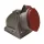 Ipari rögzíthető dugaljzat 5X16A 380-415V IP44, Eurolamp, 376773