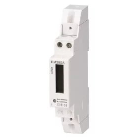   1 Fázisú digitális fogyasztásmérő sínre szerelhető 30A 220-240V, Eurolamp, 593696