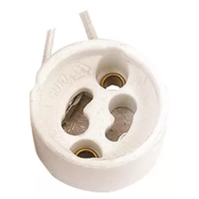 GU10-es porcelán foglalat 220-240V, Eurolamp, 638721