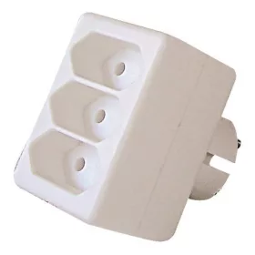   Földeletlen hálózati  3-as dugaljzat 10A 220-240V, Eurolamp, 780692