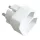 Földeletlen hálózati 2-es dugaljzat 10A 220-240V, Eurolamp, 907358