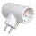 Földelt hálózati 2-es T-dugaljzat 16A 220-240V, Eurolamp, 345177
