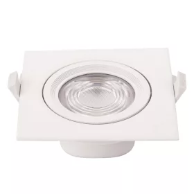  LED cob mélysugárzó, négyzet alakú, forgatható, 10W, 2700K, meleg fehér, 750 lm, fehér, Optonica, 3295
