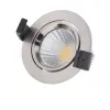 LED mélysugárzó cob kerek, forgatható, 8W, 2700K, meleg fehér, 560 lm, Optonica, 3204