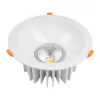 LED cob mélysugárzó, kerek, cserélhető, 35W, 6000K, hideg fehér, 2640 lm, fehér, Optonica, 3243