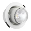LED cob mélysugárzó, forgatható citizen chip, 35W, 6000K, hideg fehér, 2800 lm, fehér, Optonica, 3237
