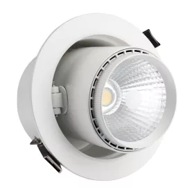   LED cob mélysugárzó, forgatható citizen chip, 35W, 6000K, hideg fehér, 2800 lm, fehér, Optonica, 3237