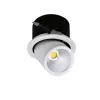 LED cob mélysugárzó, forgatható citizen chip, 35W, 4500K, természetes fehér, 2800 lm, fehér, Optonica, 3238