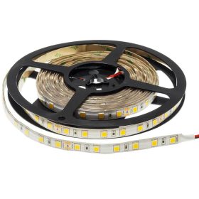   LED szalag 5050 24v vízálló professzionális kiadás, 14,4W, 2700K, meleg fehér, dimmelhető, 600 lm, IP54, Optonica, 4855