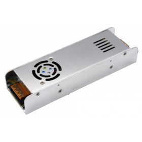   LED tápegység , 12 Volt , 360 Watt , 30A , ipari, Slim , ventilátoros