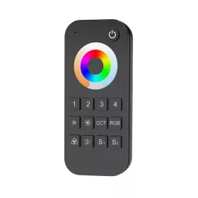   RGB+színhőmérséklet távirányító, dimmelhető, fekete, Optonica, 6368